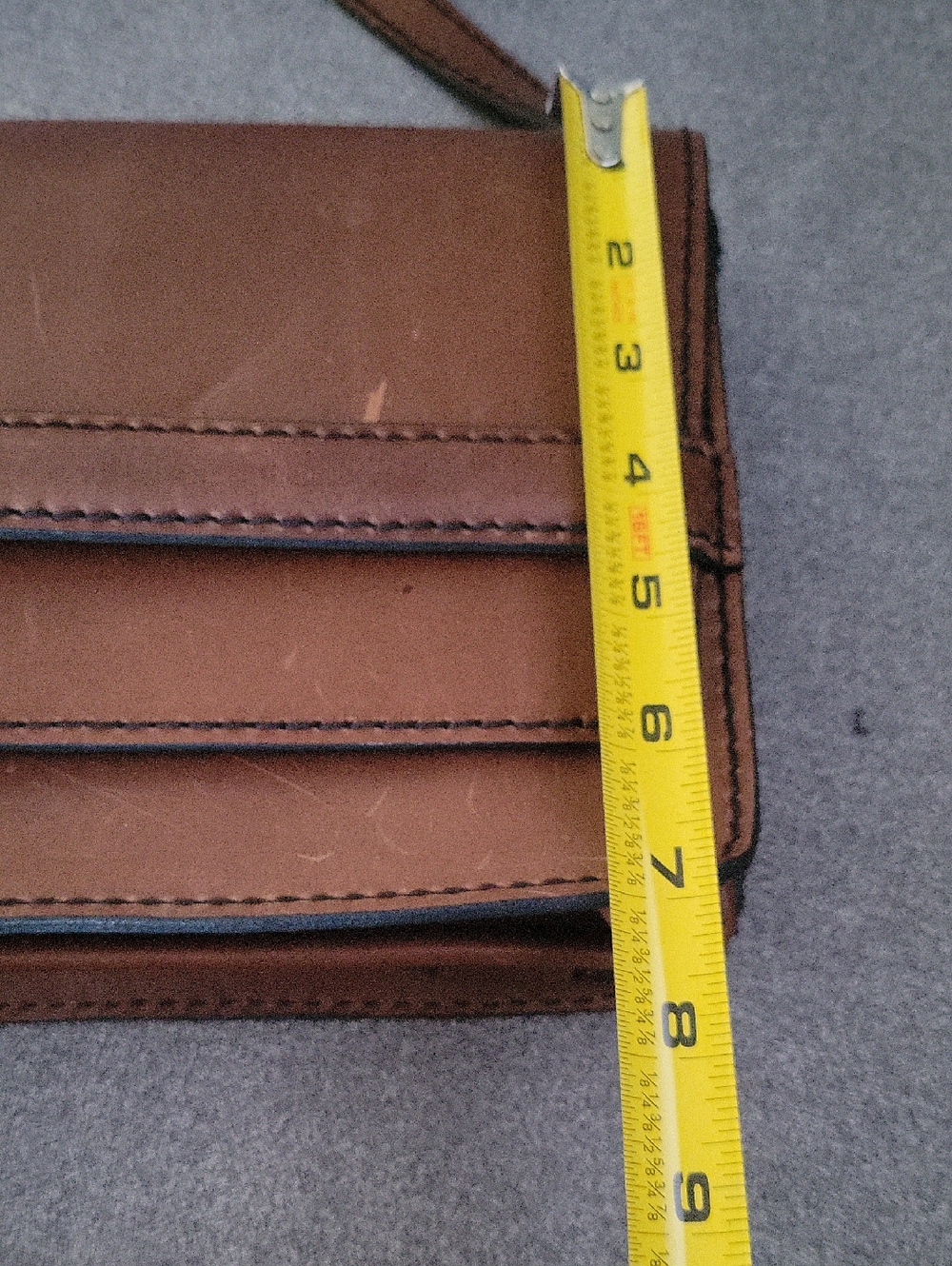Madewell Albury Brown Leather Crossbody Bag - Picture 13 of 14